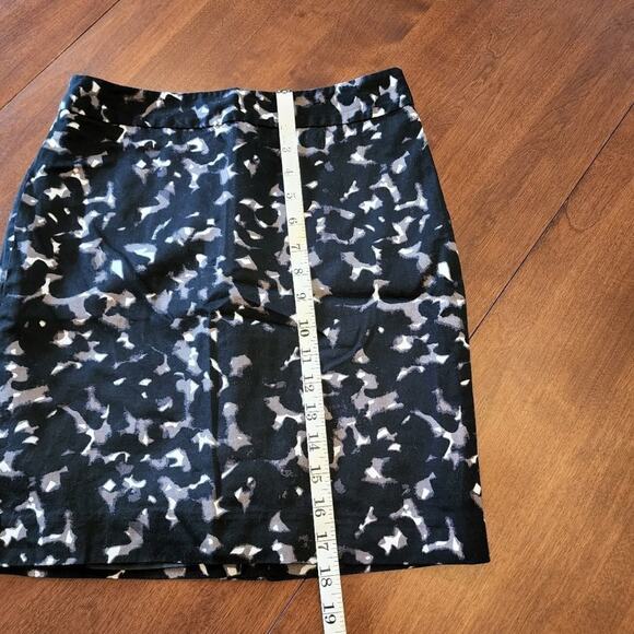 LOFT CAMOUFLAGE 100% cotton pencil skirt size 0P‎ petite - Picture 3 of 7